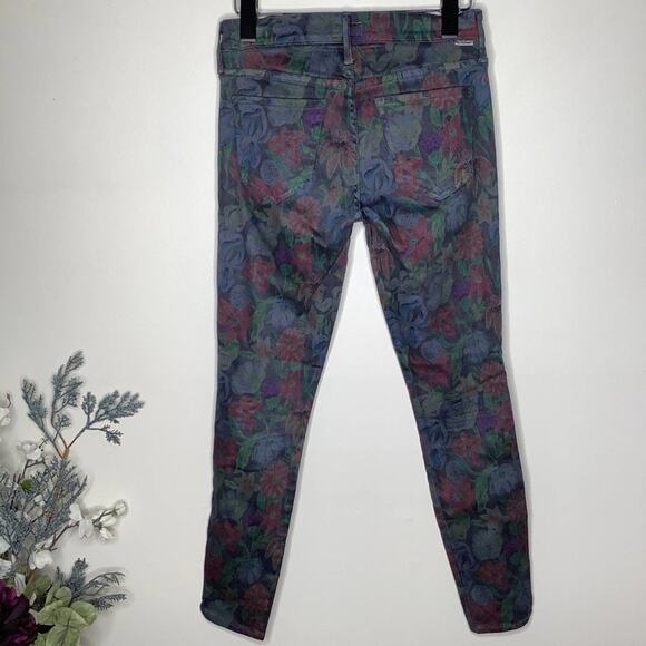 MOTHER The Vamp Ghosts and Roses Skinny Jeans {O4} - Picture 3 of 7